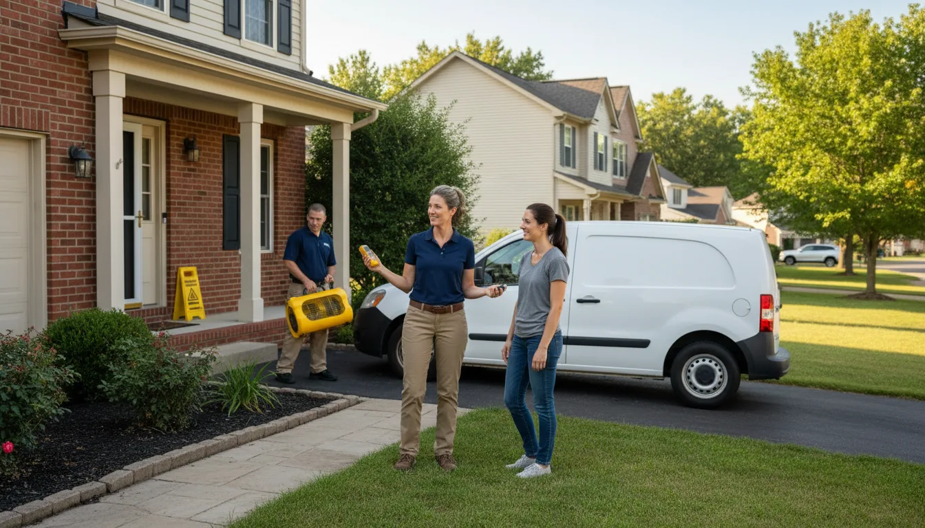 Water restoration image for Mold Remediation in Ontario, WI